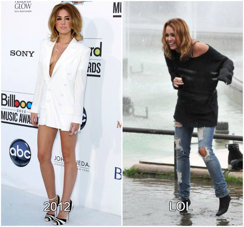  Miley Cyrus weight loss in 2012 - 30 pounds or 13,5 kilos