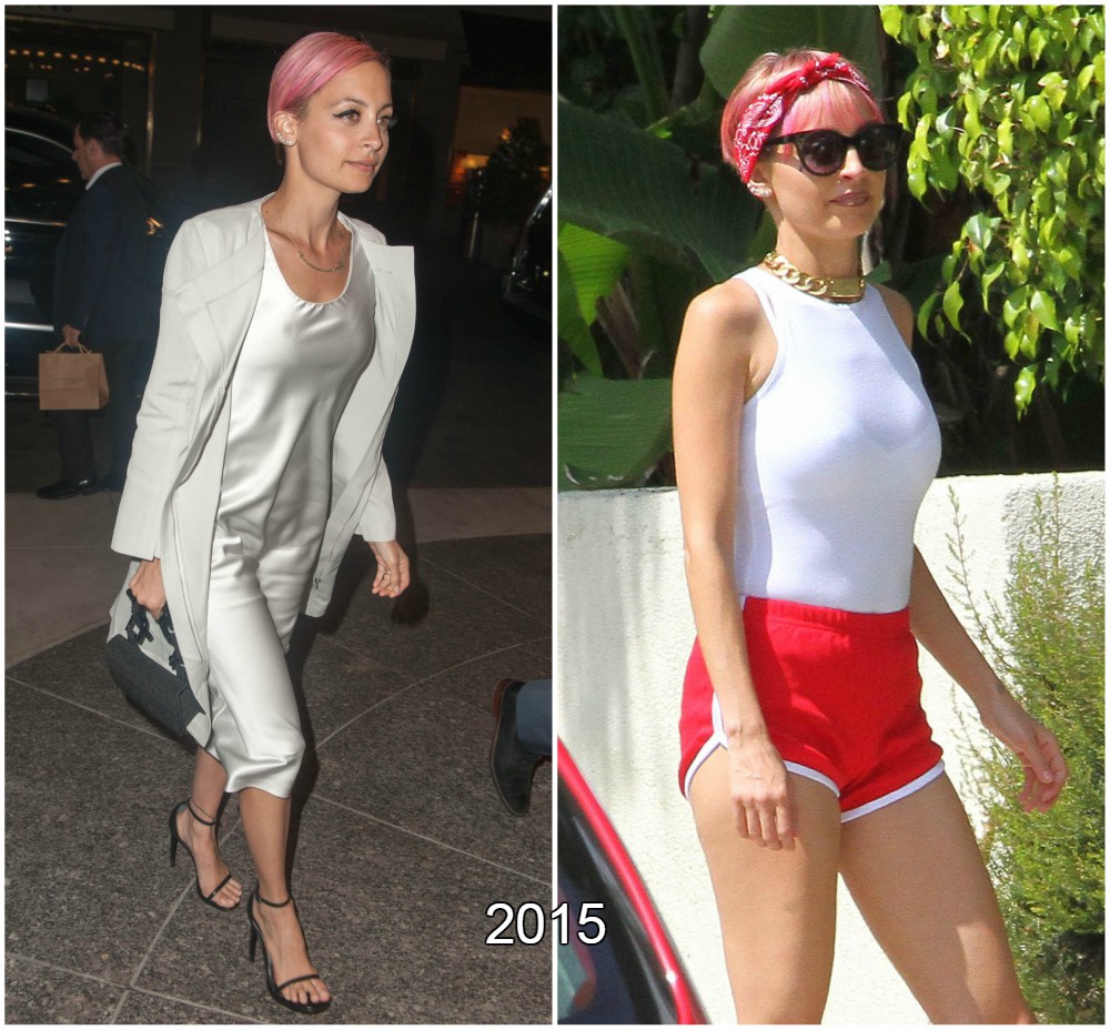 Nicole Richie  body changes in 2015
