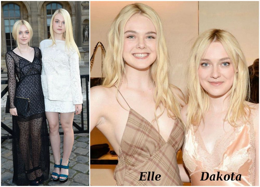 Famous siblings in Hollywood - Dakota and Elle Fanning
