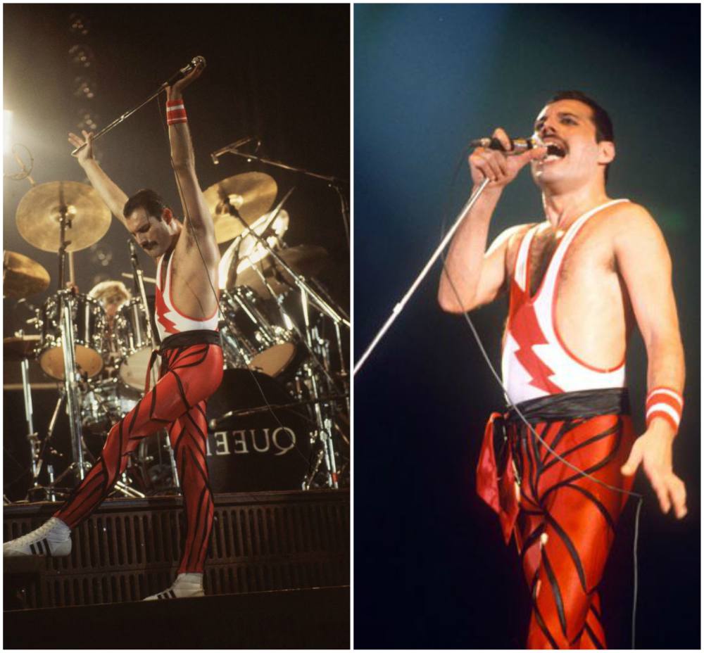 Freddie Mercury best stage costumes - 1984