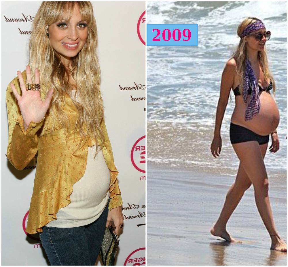 Nicole Richie body changes in 2009