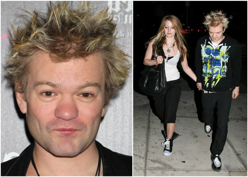 Avril Lavigne`s family - ex-husband Deryck Whibley
