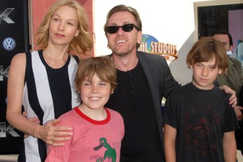 Tim Roth’s wife and children