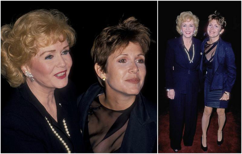 Carrie Fisher`s family - mother Debbie Reynolds