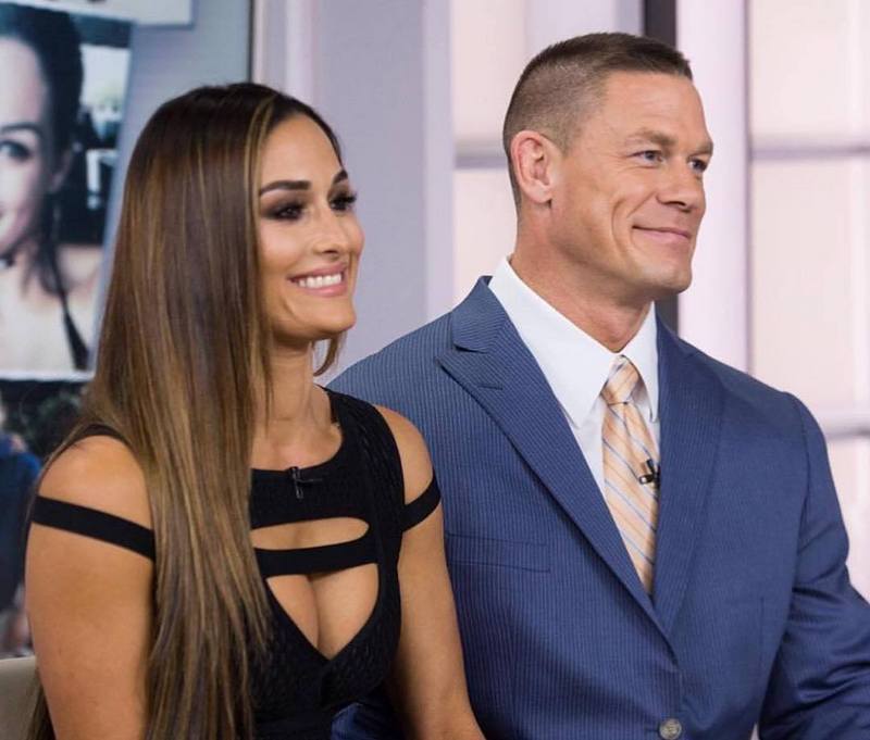 John Cena`s family - partner Nikki Bella