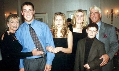 Ric Flair's family: wife and children (David, Charlotte, Megan and Reid)