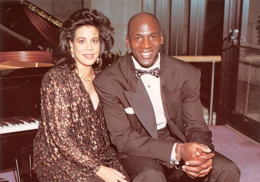 Michael Jordan's family - ex-wife Juanita Vanoy