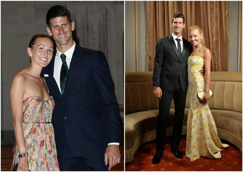 Novak Djokovic's family - wife Jelena Djokovic
