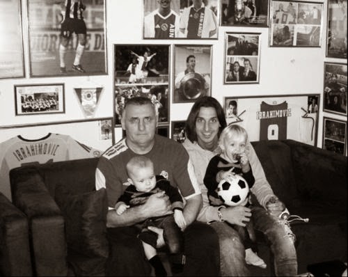 Zlatan Ibrahimovic's family - father Sefik Ibrahimovic Kinko