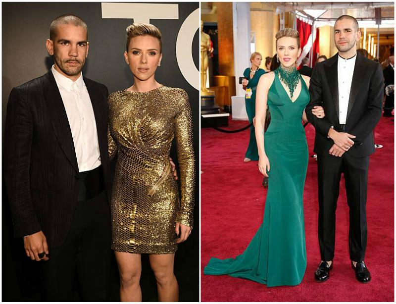 Scarlett Johansson's family - ex-husband Romain Dauriac