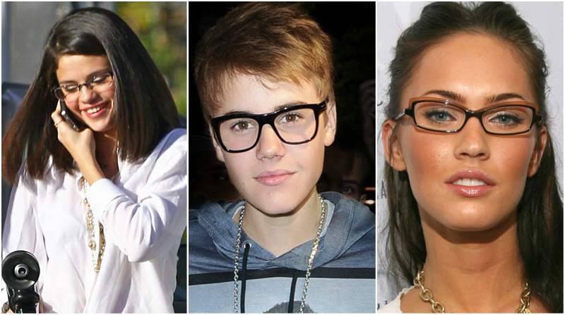 The list of celebrities with bad vision