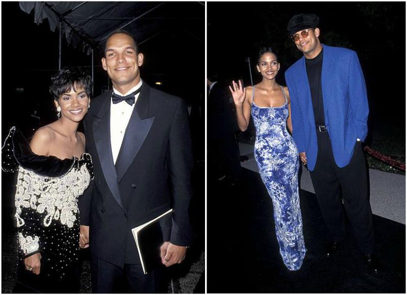 Halle Berry's family - ex-husband David Justice