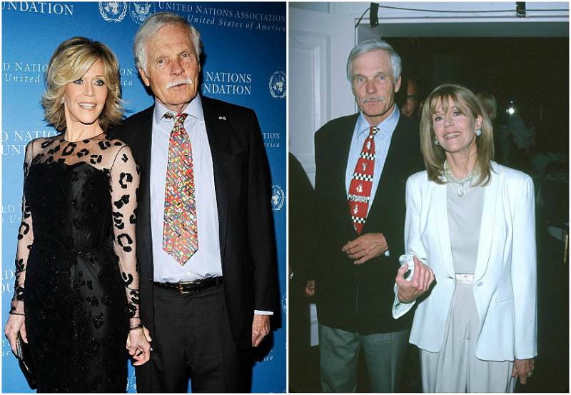 Jane Fonda's family - ex-husband Ted Turner