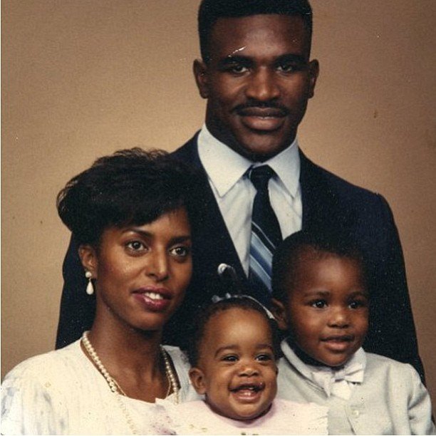 Evander Holyfield's family - ex-wife Paulette Bowen and kids