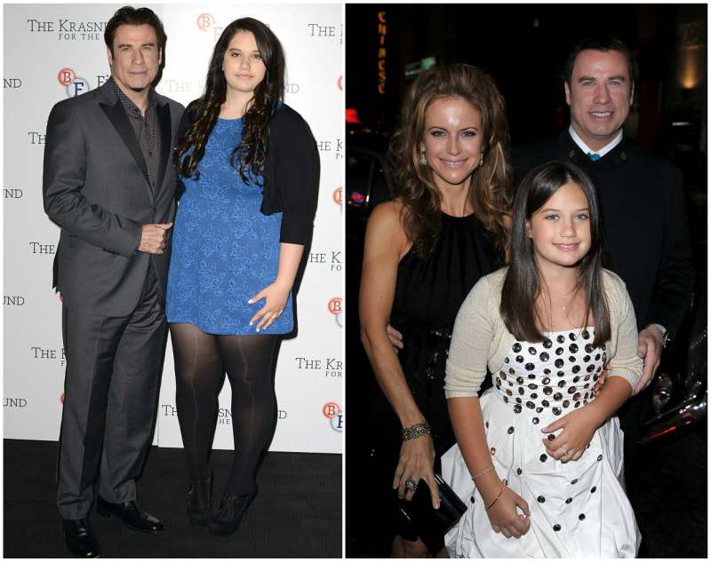 John Travolta's children - daughter Ella Bleu Travolta 