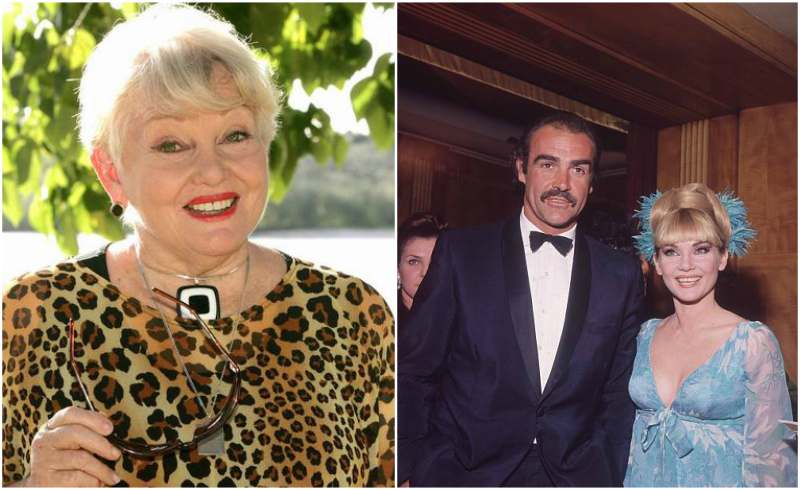 Sean Connery's family - ex-wife Diane Cilento 
