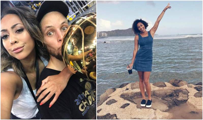 Wardell Stephen Curry's siblings - sister Sydel Curry