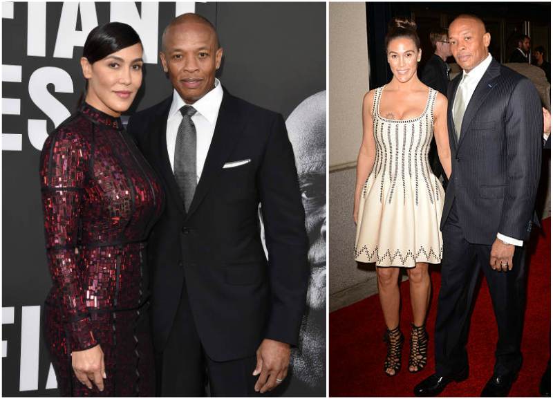 Dr Dre's family - wife Nicole Young