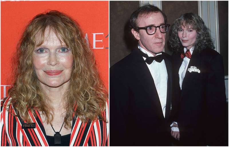 Woody Allen's family - ex-wife Mia Farrow