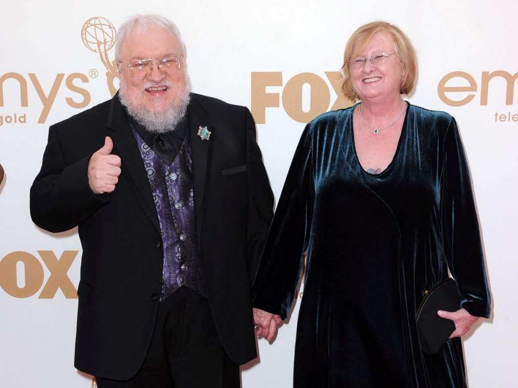 George RR Martin's family - wife Parris McBride