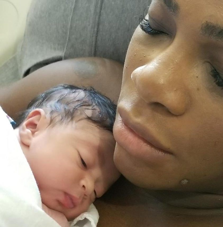 Serena Williams' children - daughter Alexis Olympia Ohanian Jr.