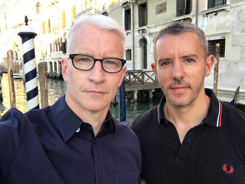 Anderson Cooper's family - partner Benjamin Maisani 