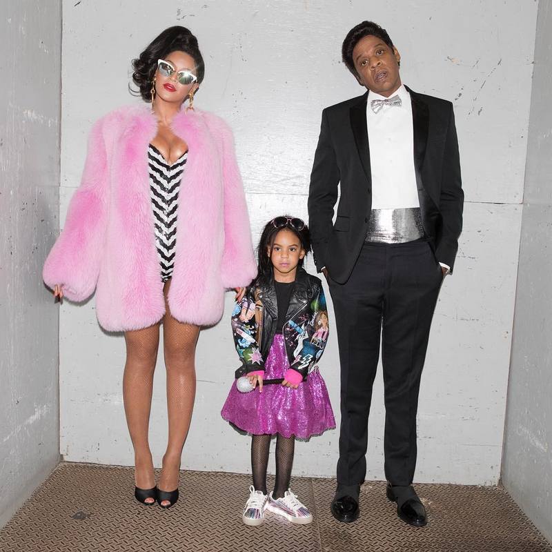 Beyonce and Jay-Z's children - daughter Blue Ivy Carter 