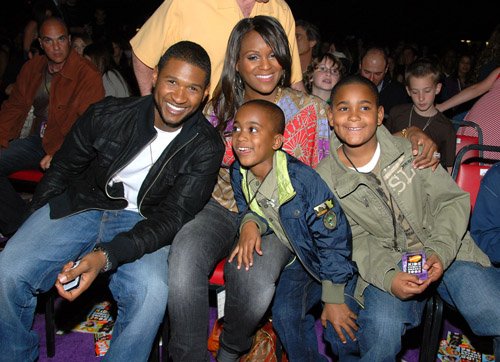 Usher's family