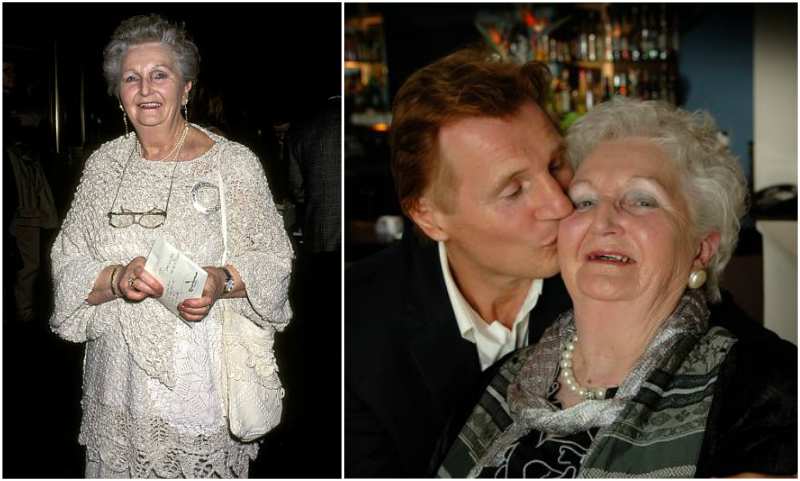Liam Neeson's family - mother Katherine Brown