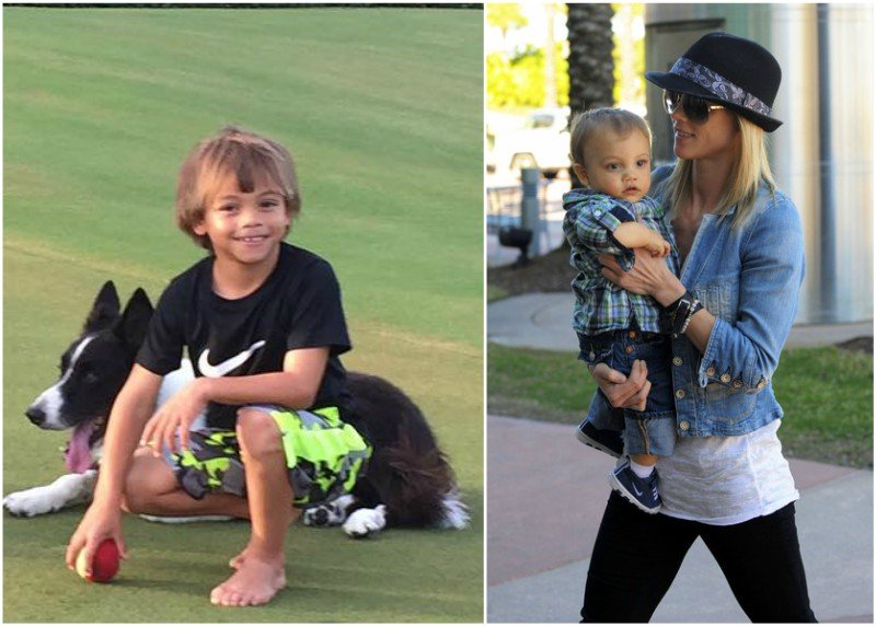 Tiger Woods' children - son Charlie Axel Woods