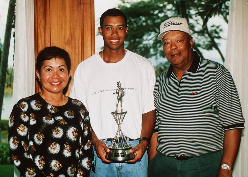 Tiger Woods' family - parents