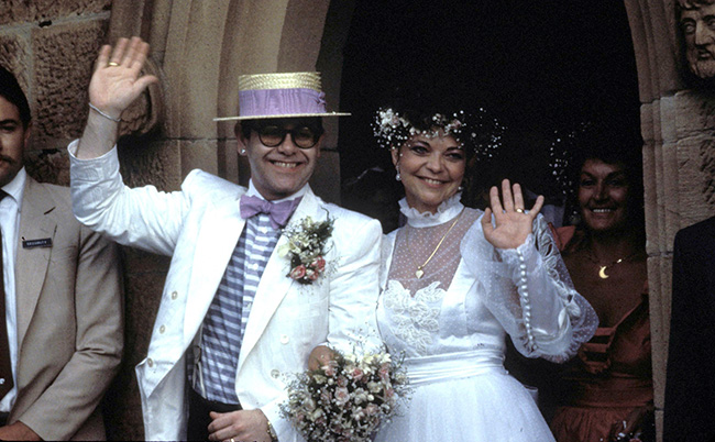 Sir Elton John's family - ex-wife Renate Blauel
