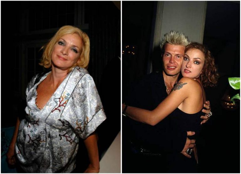Renowned punk legend Billy Idol and his family