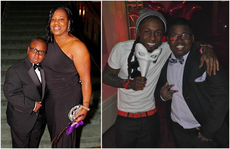 Lil Wayne's siblings - half-brother Semaj Carter