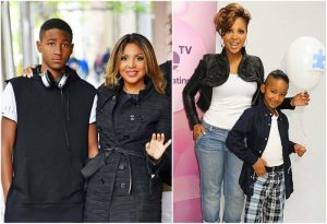 Soul singer turned reality star Toni Braxton and her family