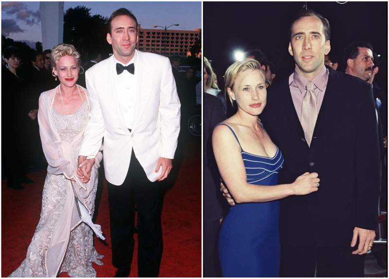 Patricia Arquette's family - ex-husband Nicolas Cage