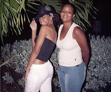 Rihanna's siblings - half-sister Kandy