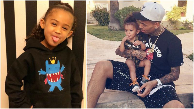 Chris Brown's children - daughter Royalty Brown