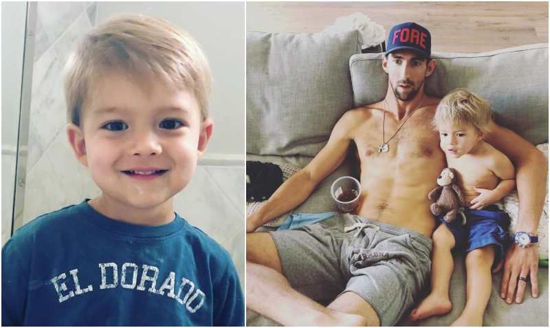 Michael Phelps' children - son Boomer Robert Phelps