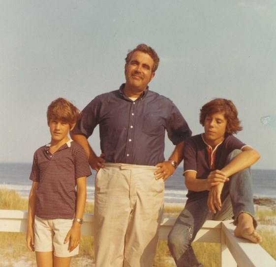 Anthony Bourdain's family - father Pierre Bourdain