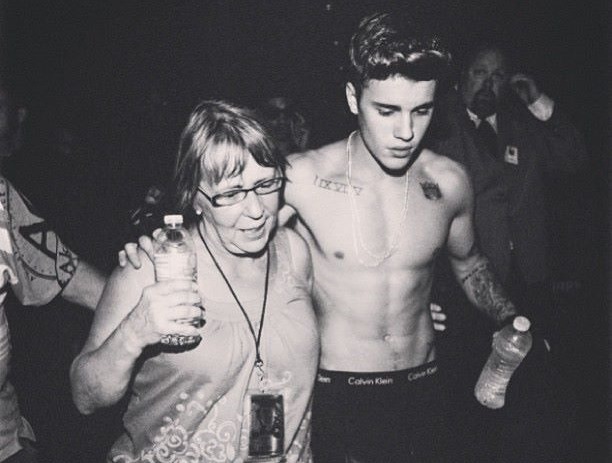 Justin Bieber's family - maternal grandmother Diane Dale