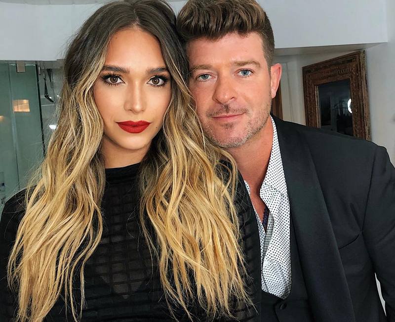 Robin Thicke's family - girlfriend April Love Geary