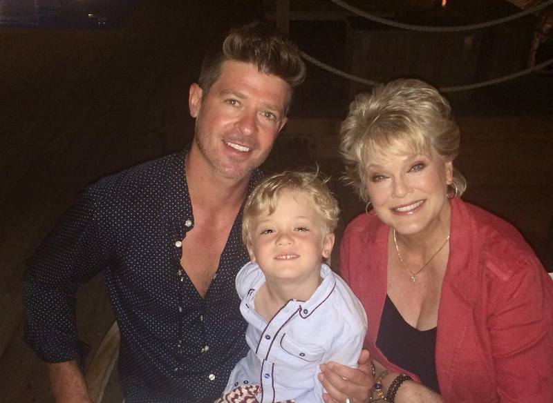 Robin Thicke's family - mother Gloria Loring