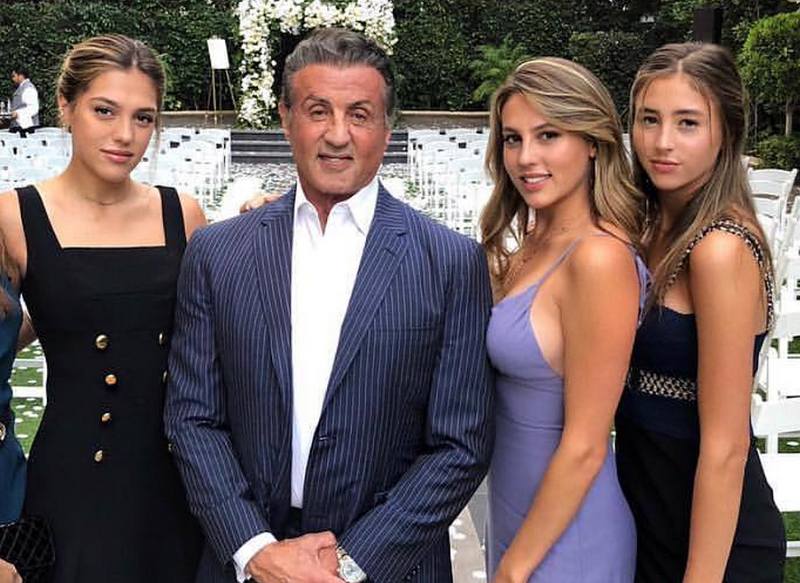 Famous People Who Have 5 Children - Sylvester Stallone