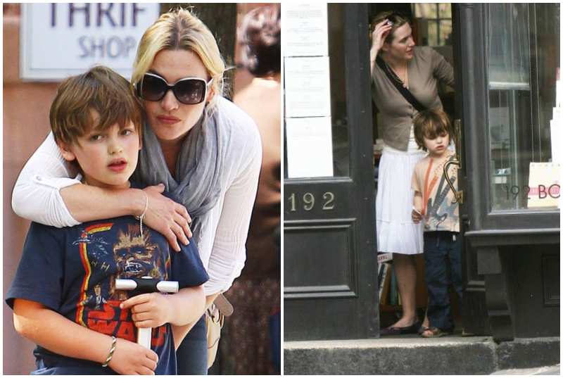 Kate Winslet's children - son Joe Alfie Winslet Mendes