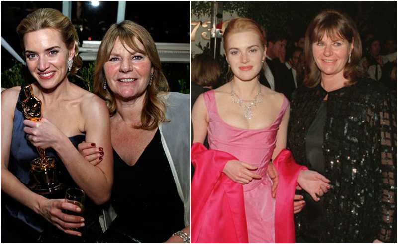 Kate Winslet's family - mother Sally Ann Winslet