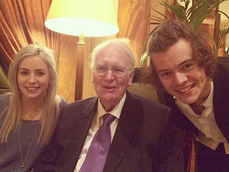 Harry Styles' family - maternal grandfather Brian Selley