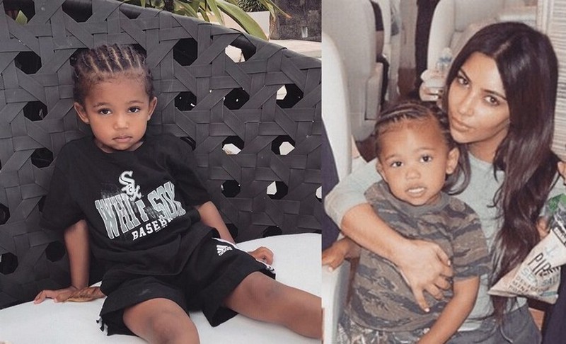 Kim Kardashian’s children - son Saint West