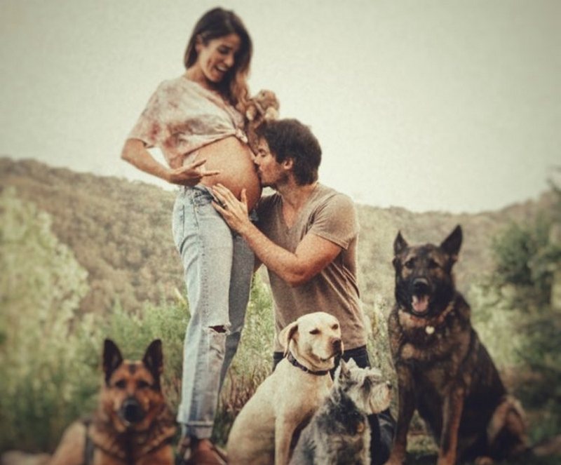 Ian Somerhalder's children - daughter Bodhi Soleil Reed Somerhalder