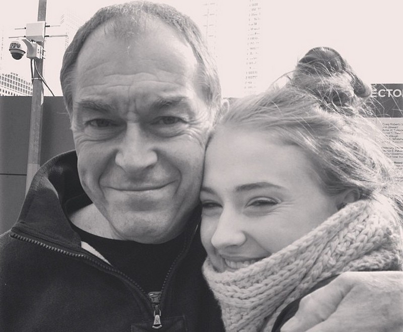 Sophie Turner's family - father Andrew Turner